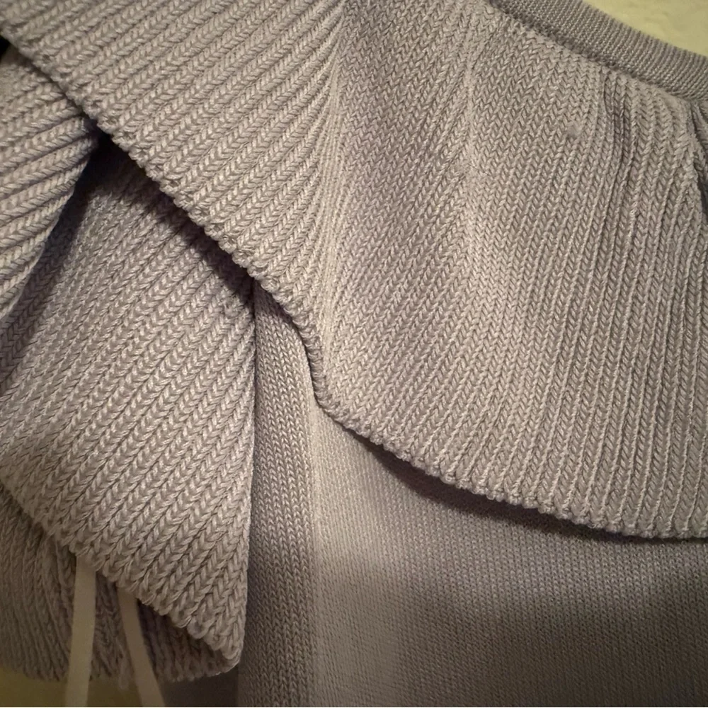 bebe Lavender Mini Dress with Ruffles - Picture 5 of 5